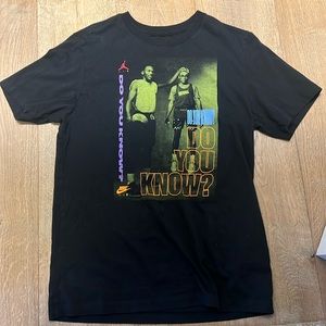 Vintage Jordan “Do You Know” Green T-Shirt Men’s Medium